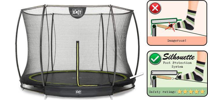 Produktbild Exit Silhouette Ground mit Sicherheitsnetz (305 cm)