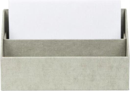 Image du produit Bigso Porte-lettres recouvert de lin George Linen Nature