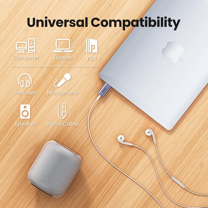 Produktbild Ugreen USB 2.0 auf Audio Adapter USB Soundkarte Stick (USB)