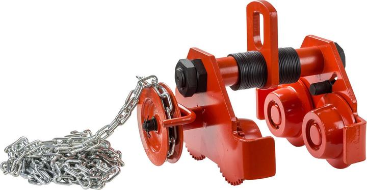 Produktbild Dema Laufkatze Rollfahrwerk mit Kette 2t