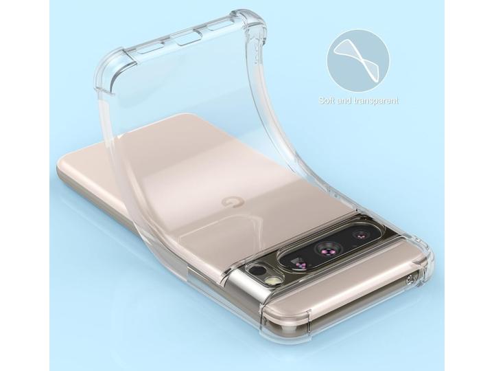 Produktbild Screenguard Crystal Soft Airbag Bumper (Google Pixel 8 Pro)