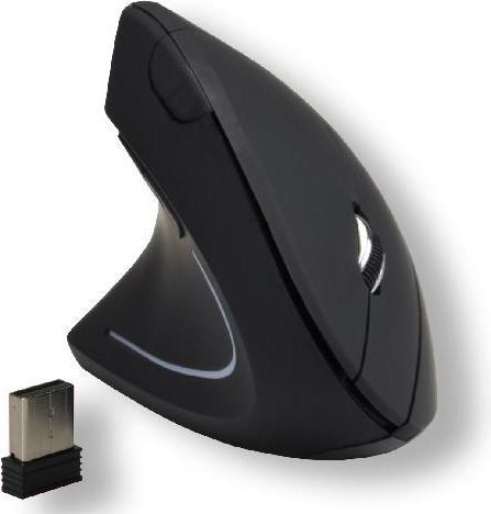 Immagine prodotto MCL Mouse ergonomico senza fili per mancini (Senza fili)