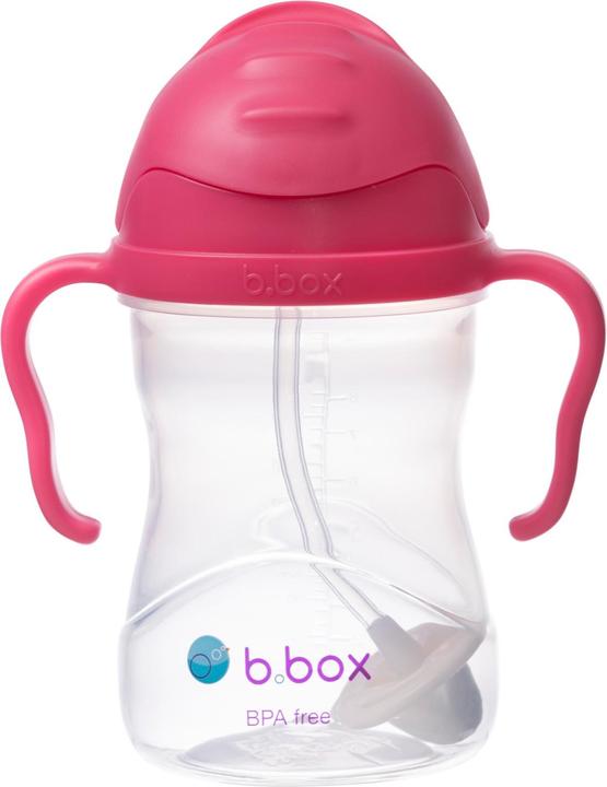 Actual product image B.Box Innovative Water Bottle with Straw Raspberry New 240 ml 6 months+ (0.24 l)