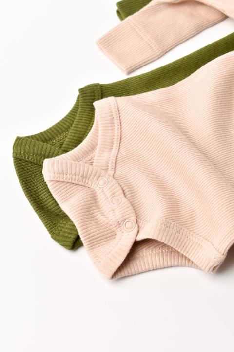 Produktbild BabyCosy Body. langarm. 2 Pack (56)