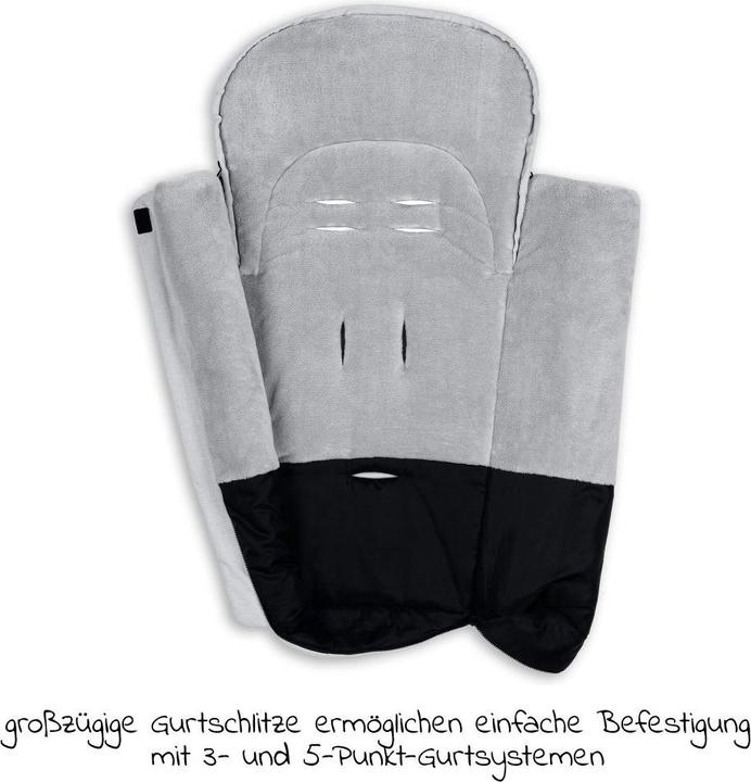 Produktbild Hauck Pushchair Footmuff Winter Grey