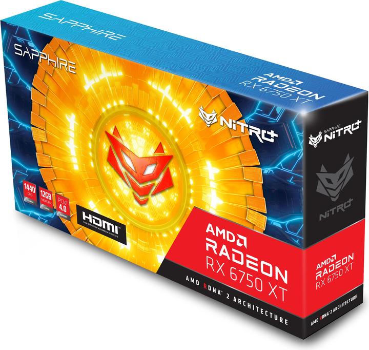 Produktbild Sapphire Radeon RX6750XT Gaming OC Nitro+ (12 GB)