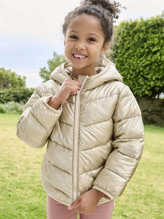 Immagine prodotto Vertbaudet Glänzende Mädchen Light-Steppjacke mit Kapuze, Recycling-Polyester (92)