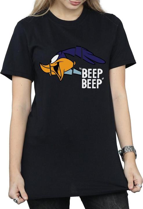Immagine prodotto Looney Tunes Maglietta da donna/ragazzo in cotone Beep Beep Road Runner (S)
