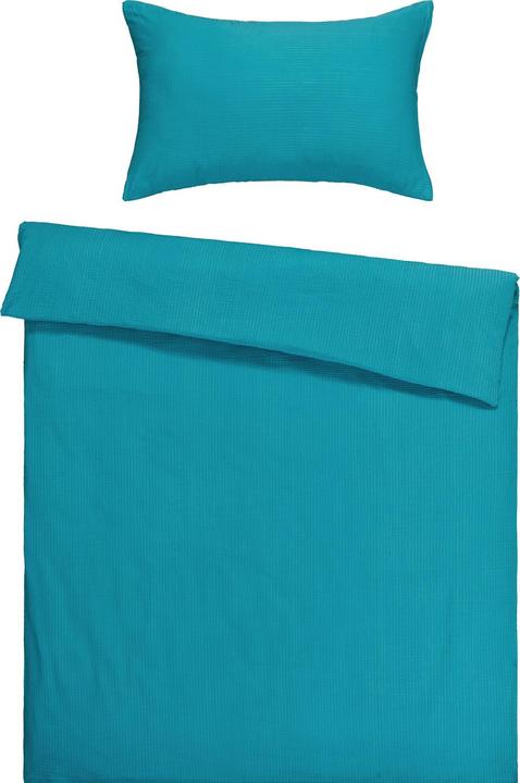 Produktbild Flair Seersucker Uni (Bettwäsche Set, 65 x 100 cm, 160 x 210 cm)