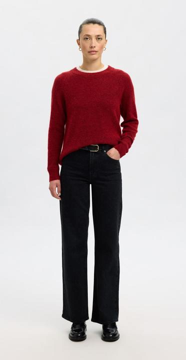 Produktbild Selected Femme Slflulu Ls Knit O-Neck Noos (XS)