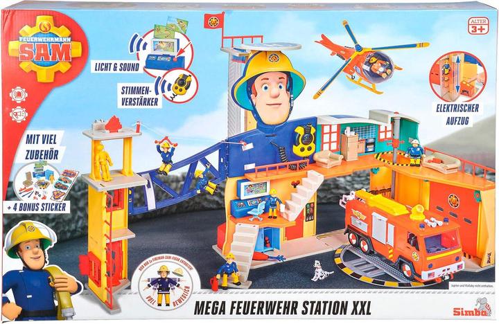 Produktbild Simba Feuerwehrmann Sam Mega-Feuerwehrstation