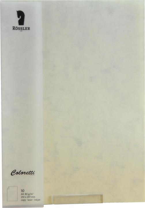 Magni Papier à lettres Coloretti A4 80g 10feuilles Chamois (10 pcs)