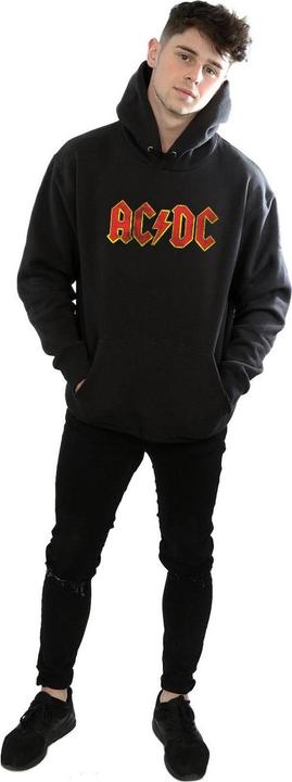 Produktbild AC/DC Distressed Red Logo Kapuzenpullover (S)
