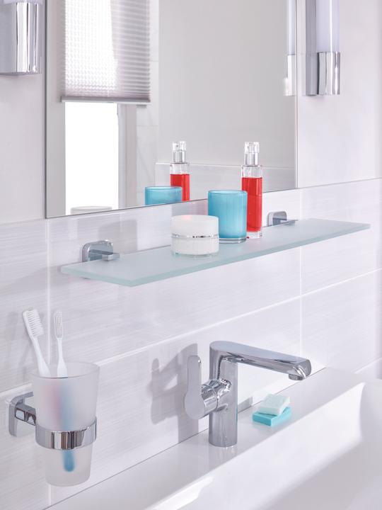 Actual product image tesa ELEGAANT soap dispenser incl. adhesive solution without drilling
