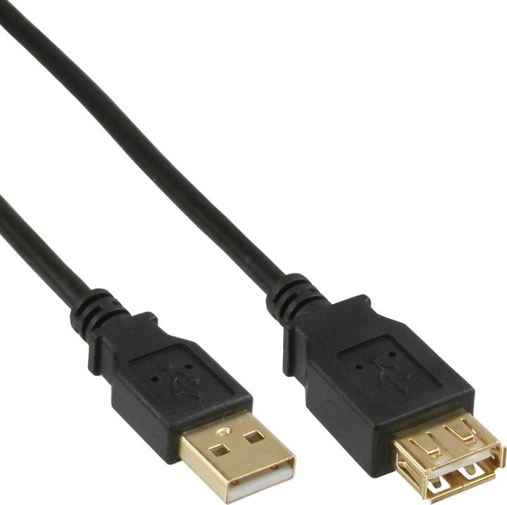 Produktbild InLine USB A — USB A (0.50 m, USB 2.0)