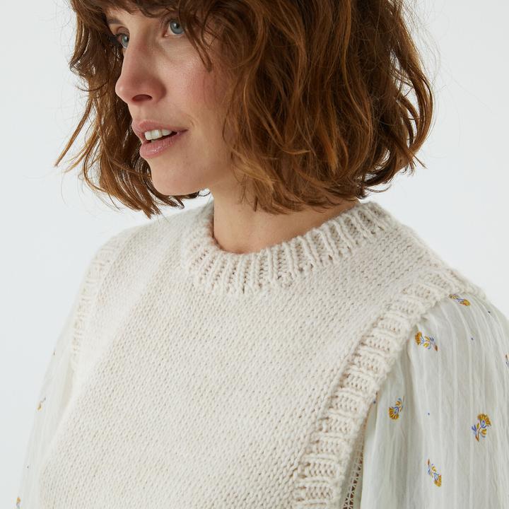 Immagine prodotto La Redoute Collections Slipover con scollo rotondo (S)