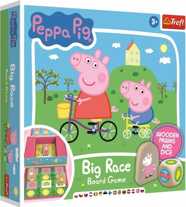 Produktbild Trefl PEPPA PIG Game "Piggy Pepa: The Great Race" (Multilingual)