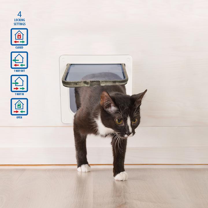 Produktbild EBI Katzenklappe + Tunnel (Magnetische Katzenklappe)