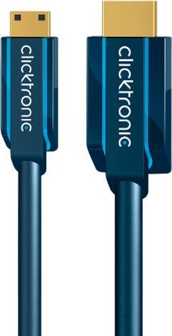 Actual product image clicktronic mini HDMI (Typ C) — HDMI (Typ A) (2 m, HDMI)