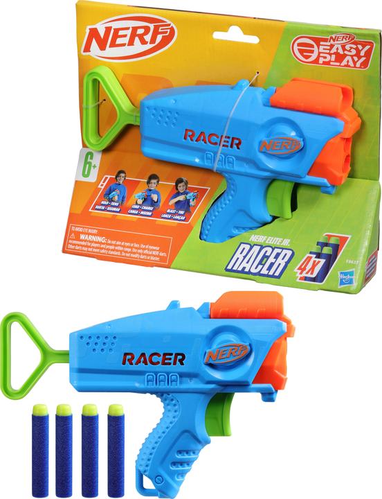Produktbild Nerf Elite Junior Racer Easy Play Dart-Blaster