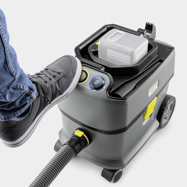Actual product image Kärcher Akkusauger T 10/1 Bp Adv (Dry vacuum cleaner)