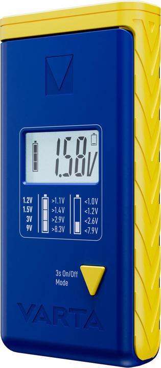 Actual product image Varta LCD Battery Tester