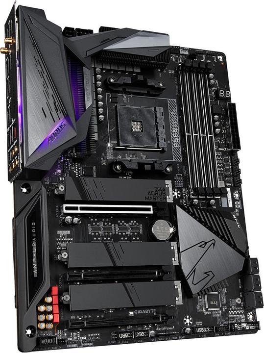 Immagine prodotto Gigabyte B550 Aorus Master (AM4, AMD B550, ATX)