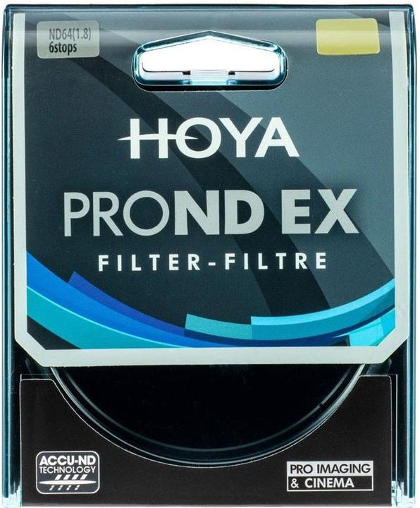 Actual product image Hoya PRO ND EX 64 Filter (58 mm, Neutral density filter, 58 mm)