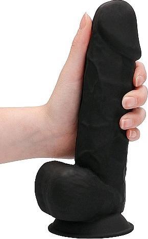 Actual product image Shots Silicones Dildo With Balls