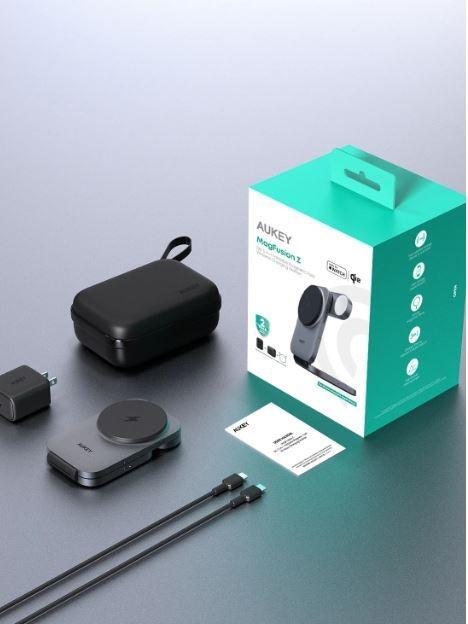 Actual product image Aukey Magfusion Z 3 in1 (30 W)