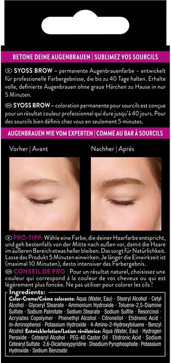 Produktbild Syoss Augenbrauen-Kit (Dunkelblond)