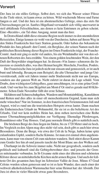 Produktbild Reiseführer Französischer Jura (Deutsch, Sabine Herre, 2025)