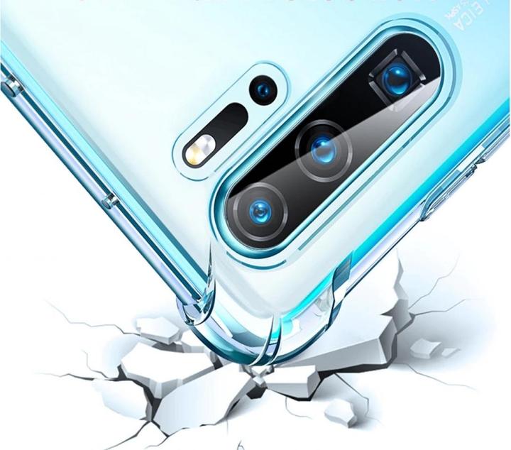 Productafbeelding Screenguard Huawei P30 Pro Cover Kristal Zachte Airbag Bumper (Huawei P30 Pro)