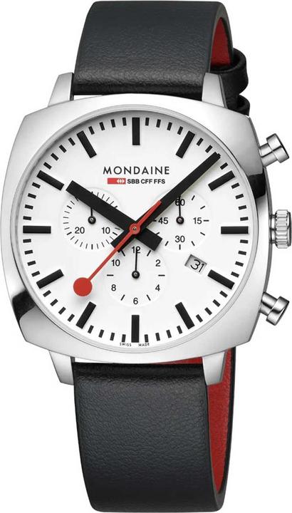 Mondaine Grand Cushion (Chronograph, 41 mm)