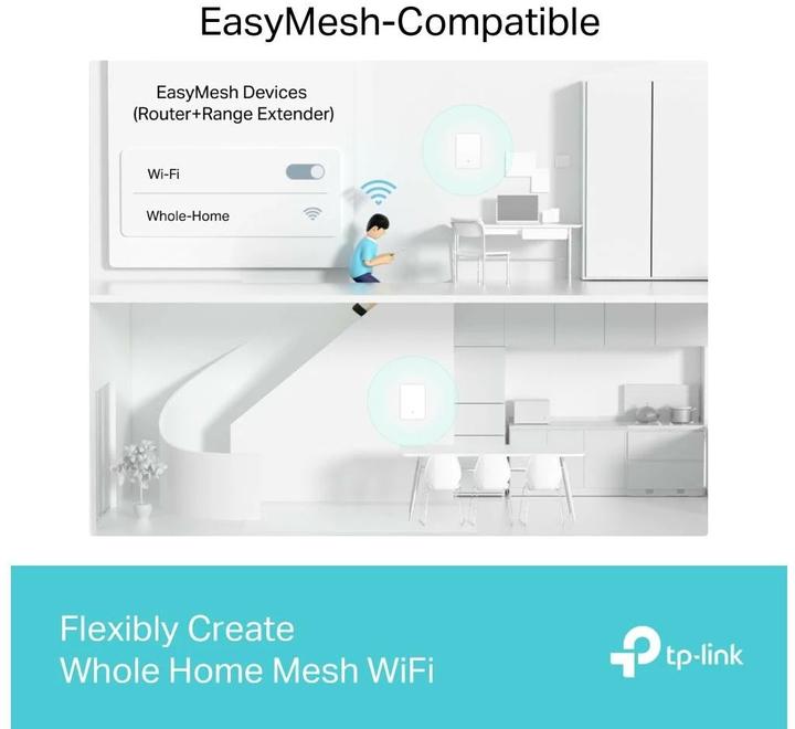 Actual product image TP-Link ARCHER AIR E5 - Archer Air E5 Dual Band Wi-Fi 6 Range Extender (2402 Mbit/s, 574 Mbit/s)