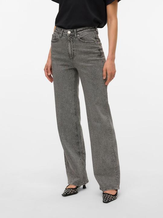 Immagine prodotto Vero Moda VMTESSA Jeans a vita alta a gamba larga Taglio ampio (W25/L32)
