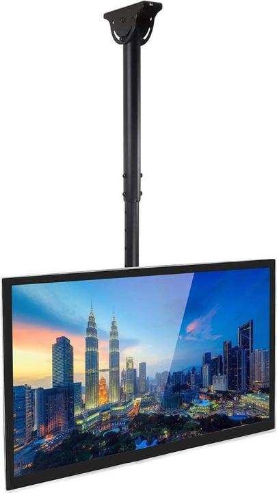 Actual product image Techly Mounting kit (ceiling mount, mounting bracket, telescopic rod) - for flat screens (Ceiling)