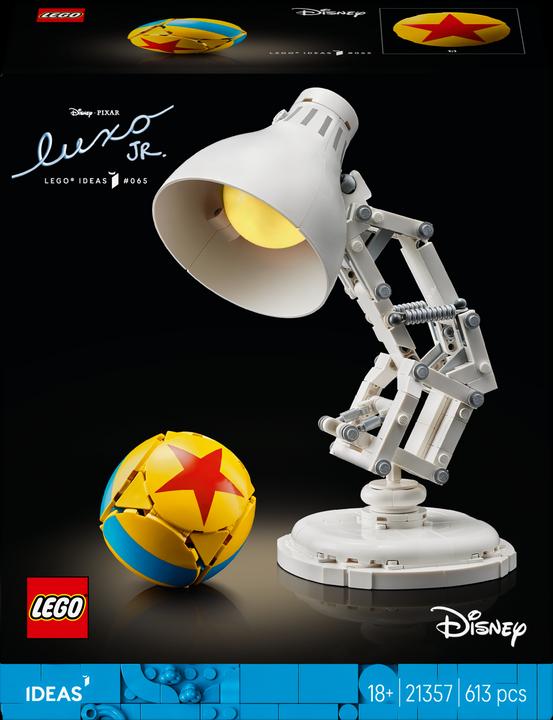 LEGO Disney Pixar Luxo Jr. (21357, LEGO Ideas)