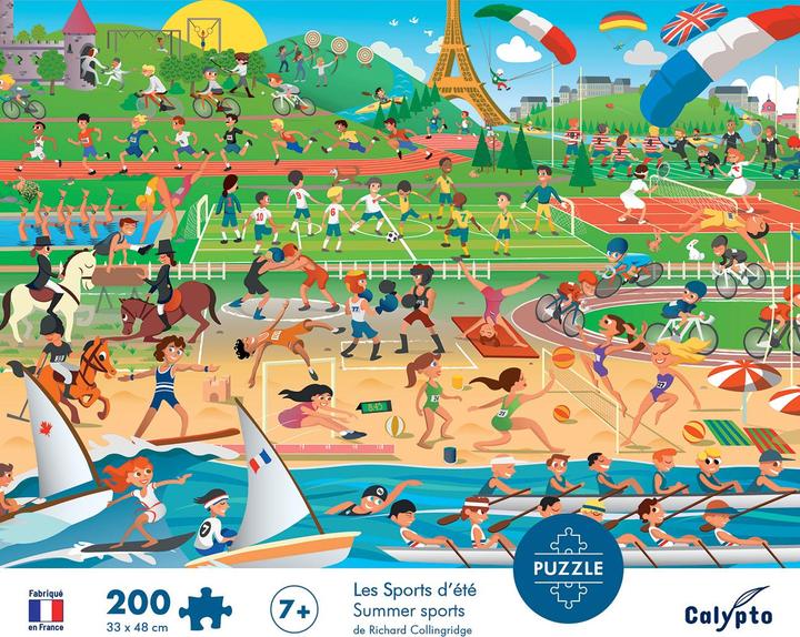 Produktbild Calypto Sommersport 200 Teile Puzzle (200 Teile)