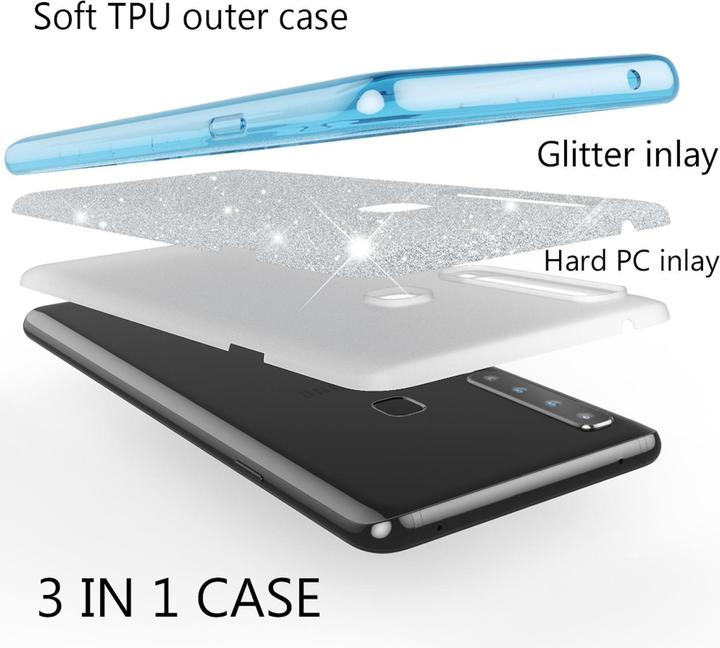 Image du produit Nalia Étui à paillettes (Samsung Galaxy A9 (2018))