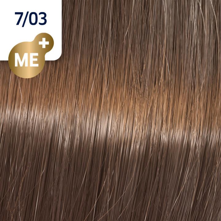 Actual product image Wella Koleston Pure Naturals (7/03 medium blonde natural-gold)