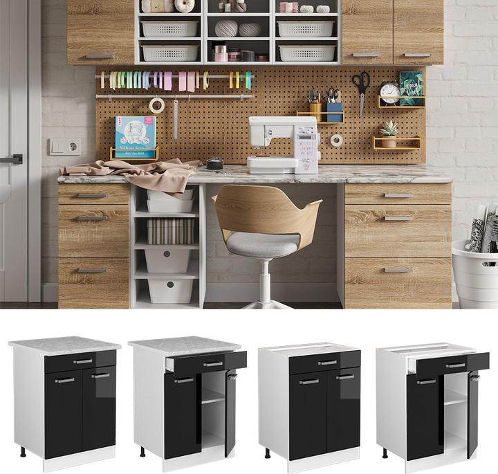 Produktbild Vicco Unterschrank R-Line (60 x 60 x 81.5 cm)