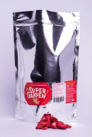 Super Garden Gefriergetrocknet Erdbeeren Scheiben (300 g)