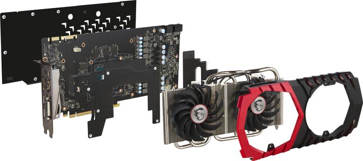 Actual product image MSI GeForce GTX 1080 GAMING X+ 8G (8 GB)
