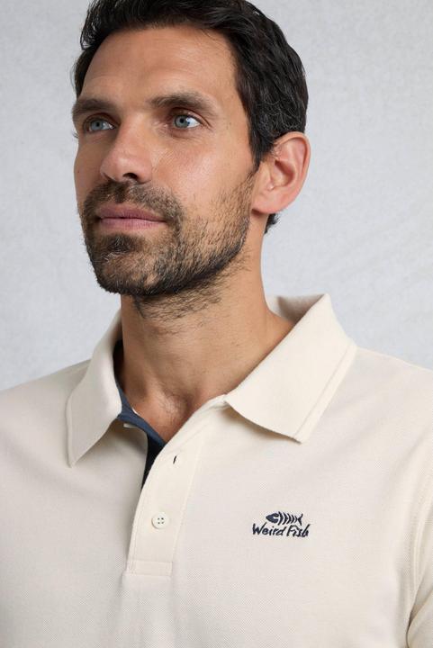 Produktbild Weird Fish Miles Poloshirt Baumwolle aus biologischem Anbau (L)