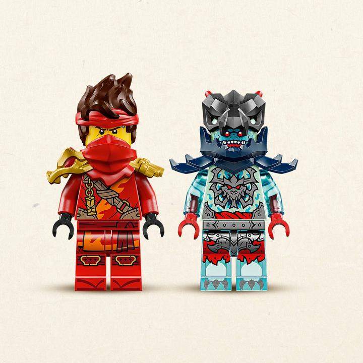 Actual product image LEGO Kais Motorradrennen (71838, LEGO Ninjago)