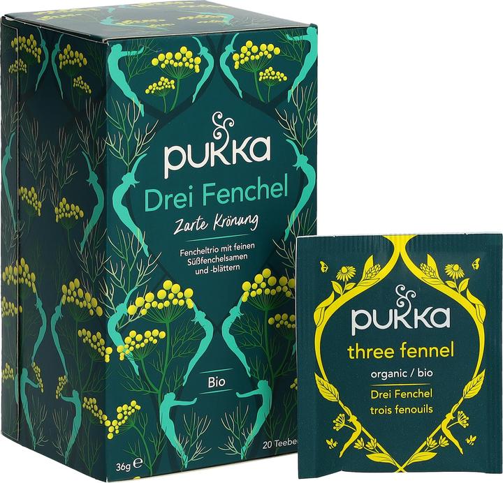 Pukka Three fennel teas (36 g)