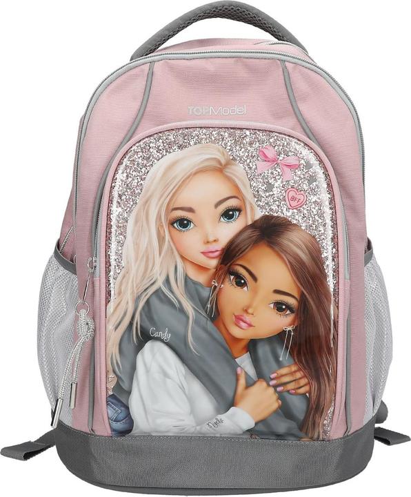 Actual product image Top Model Topmodel - School Backpack MY BFF - Pink and Grey - 40 x 30 x 19 cm (413316) (20 l)