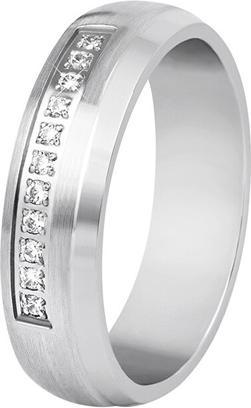 Beneto Ladies wedding ring made of steel SPD03 - Circuit: 61 mm (61)