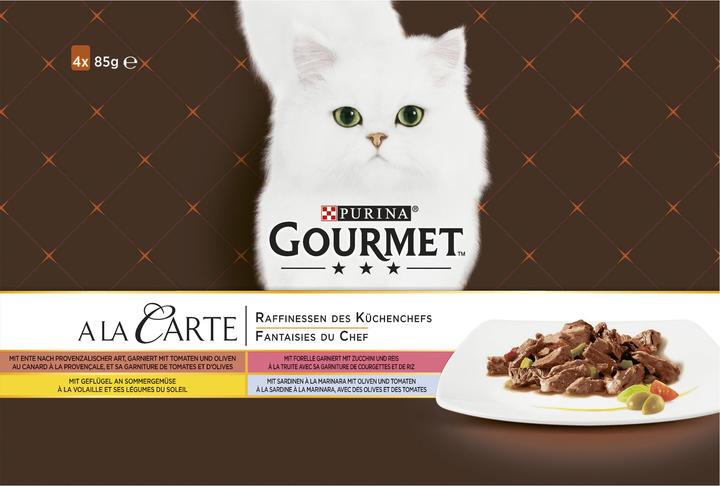 Immagine prodotto Gourmet Fantasie di chef a la carte (Adulto, 4 pz., 85 g)